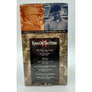 Eyes on the Prize II VHS 1993 PBS Sealed OOP Civil Rights Documentary Box Set